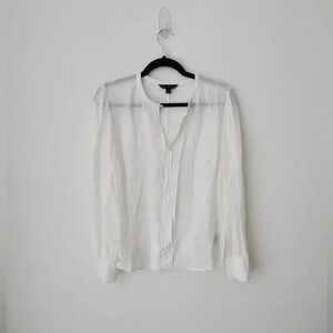 Brooks Brothers White Blouse